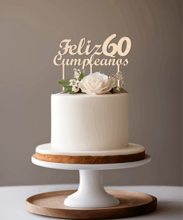 Cake Topper Feliz Cumpleaños número
