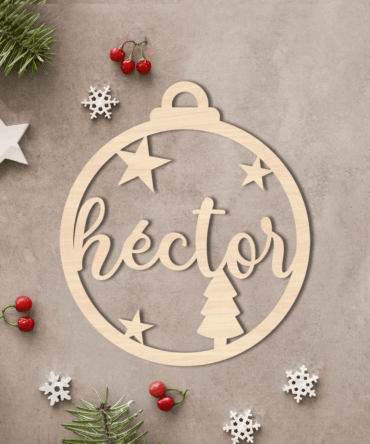 Bola de Navidad Personalizada Árbol