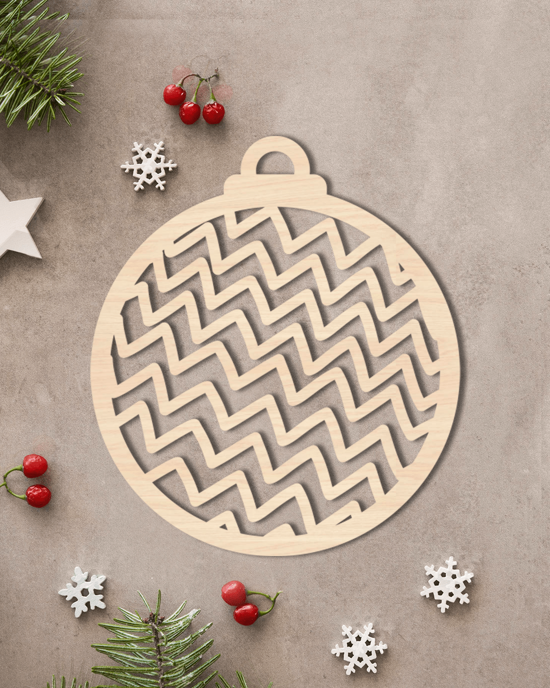 Bola de Navidad Rallitas