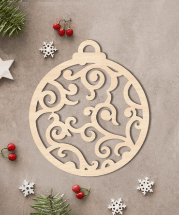 Bola de Navidad Ramitas