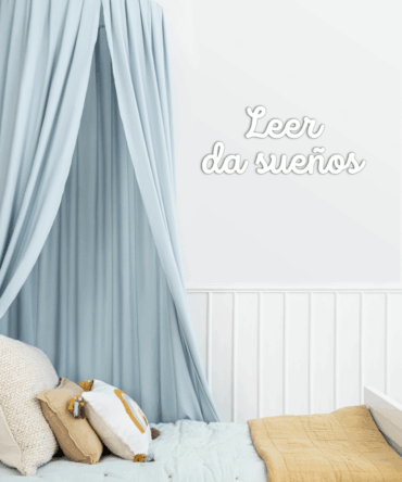 Leer da sueños | Frase de Madera