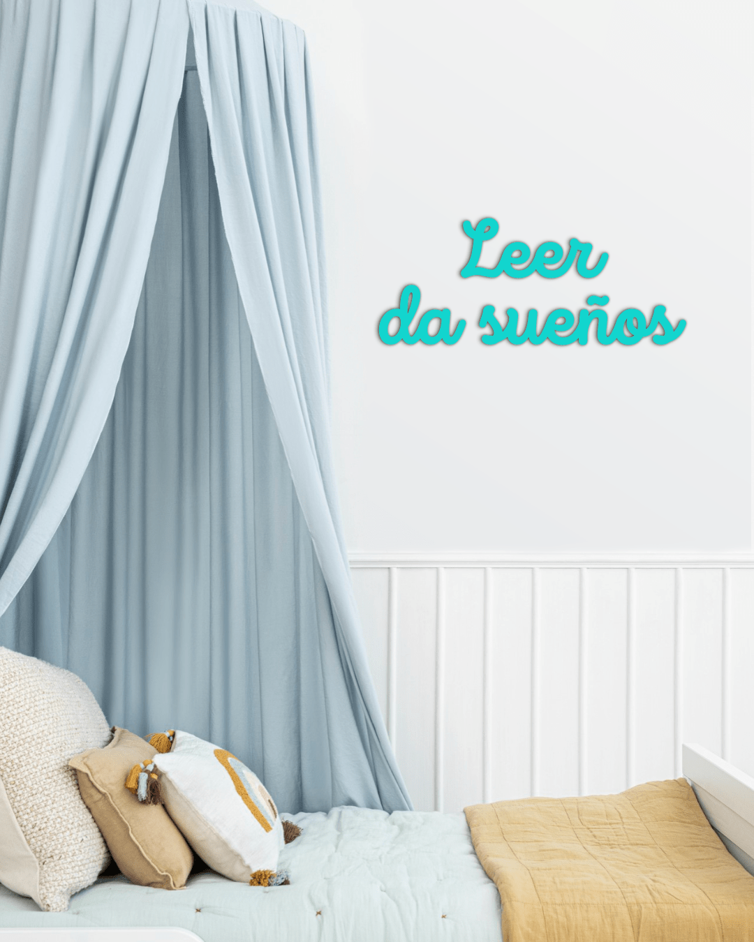 Leer da sueños | Frase de Madera - Imagen 2