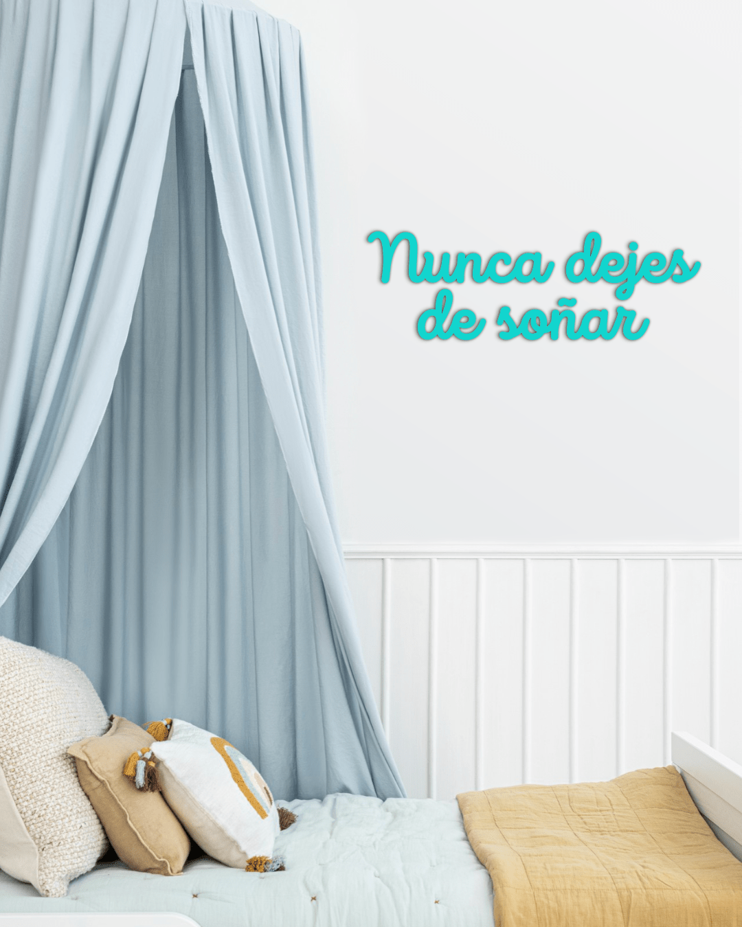 Nunca dejes de soñar | Frase de Madera - Imagen 3