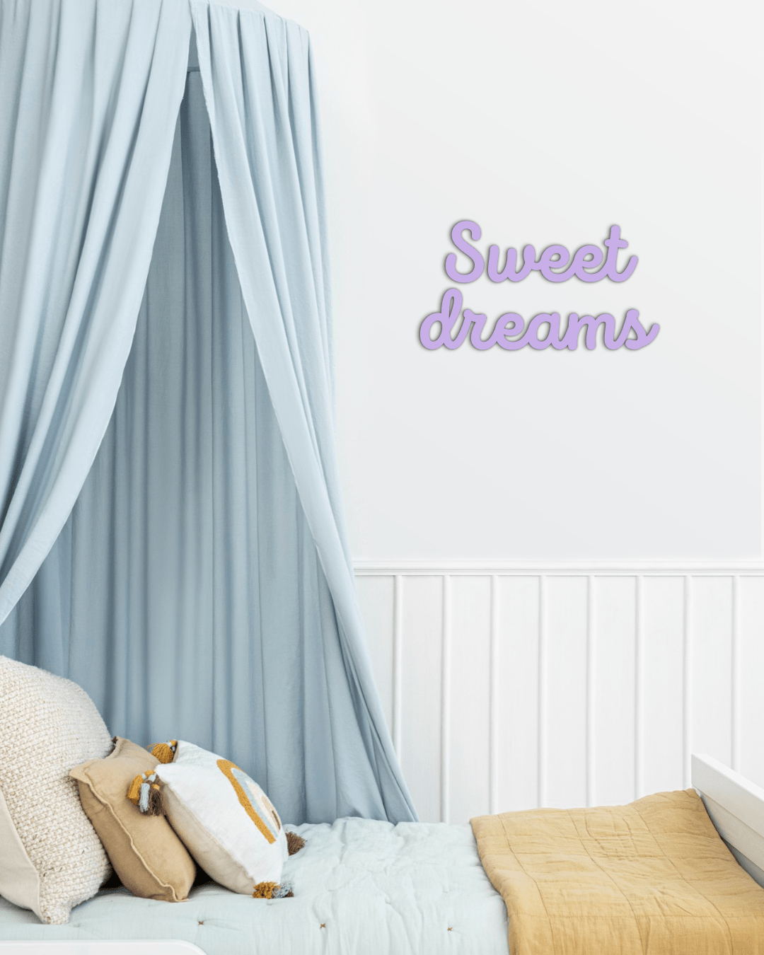 Sweet dreams | Frase de Madera