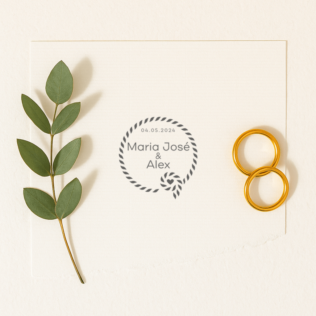 Sello de Boda «Lazo Eterno»