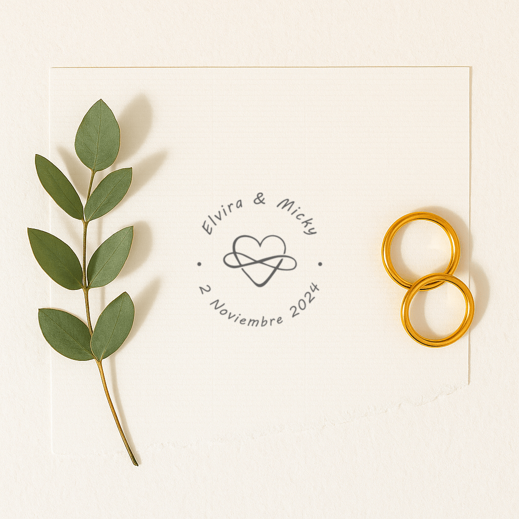 Sello de Boda «Amor Infinito»