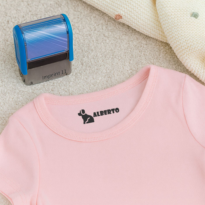 Sello textil para Ropa «Perro»