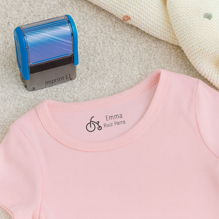 Sello textil para Ropa «Triciclo»